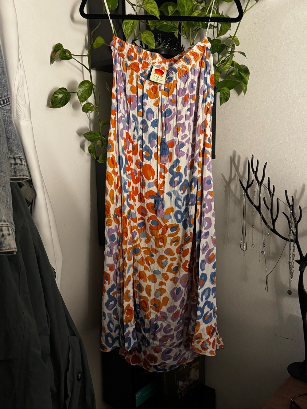 Farm Rio Vibrant Maxi Skirt XS
